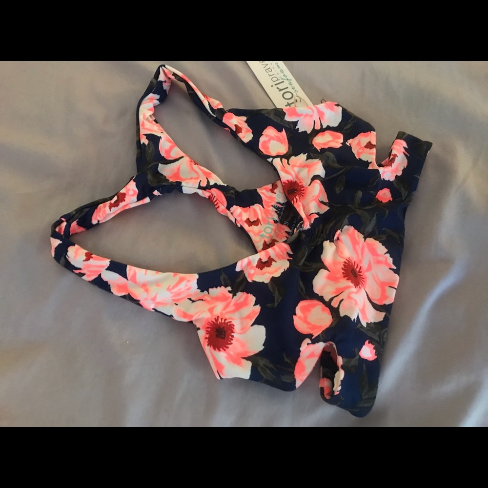 Tori Praver Swimwear bikini top and bottoms